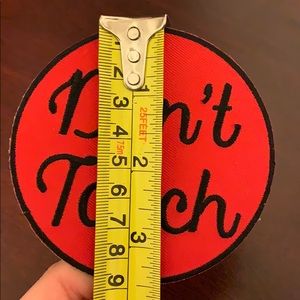 Other - 🚫 Don’t Touch Iron On Patch 🚫 Other - 🚫 Don’t Touch Iron On Patch 🚫